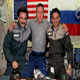 COMMANDER BAKER WITH MIR CREW