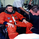 COMMANDER BAKER SUITS UP FOR LAUNCH